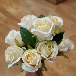 Peach Artificial Roses